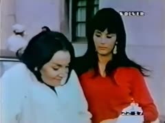 A moment from a vintage film featuring Hawt ladies and their pleasant chatter